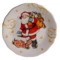 Тарелка закусочная Certified Int. Винтажный Санта На трубе 23 см, керамика