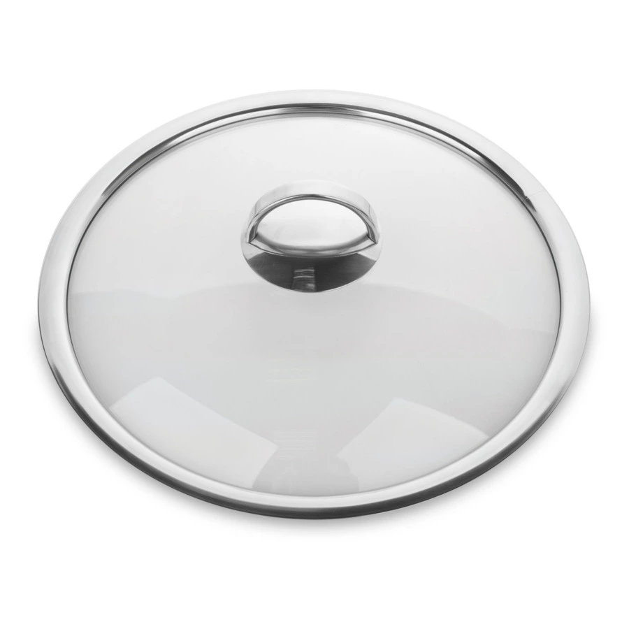 Кастрюля эмалированная со стеклянной крышкой KOCHSTAR d 26 см 6,1 л, жёлтая