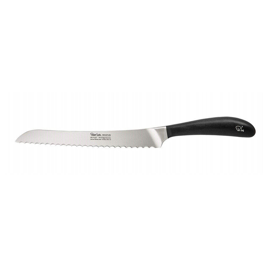 Нож для хлеба Robert Welch Signature 22 см, сталь нержавеющая вилка для мяса robert welch signature сталь нержавеющая