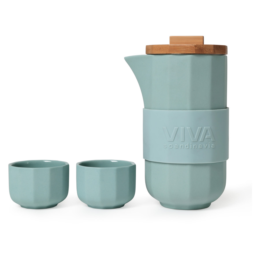 Набор чайный Viva Scandinavia Alexander 5 предметов, фарфор твердый, голубой посуда и инвентарь viva scandinavia чайный набор alexander 5 предметов