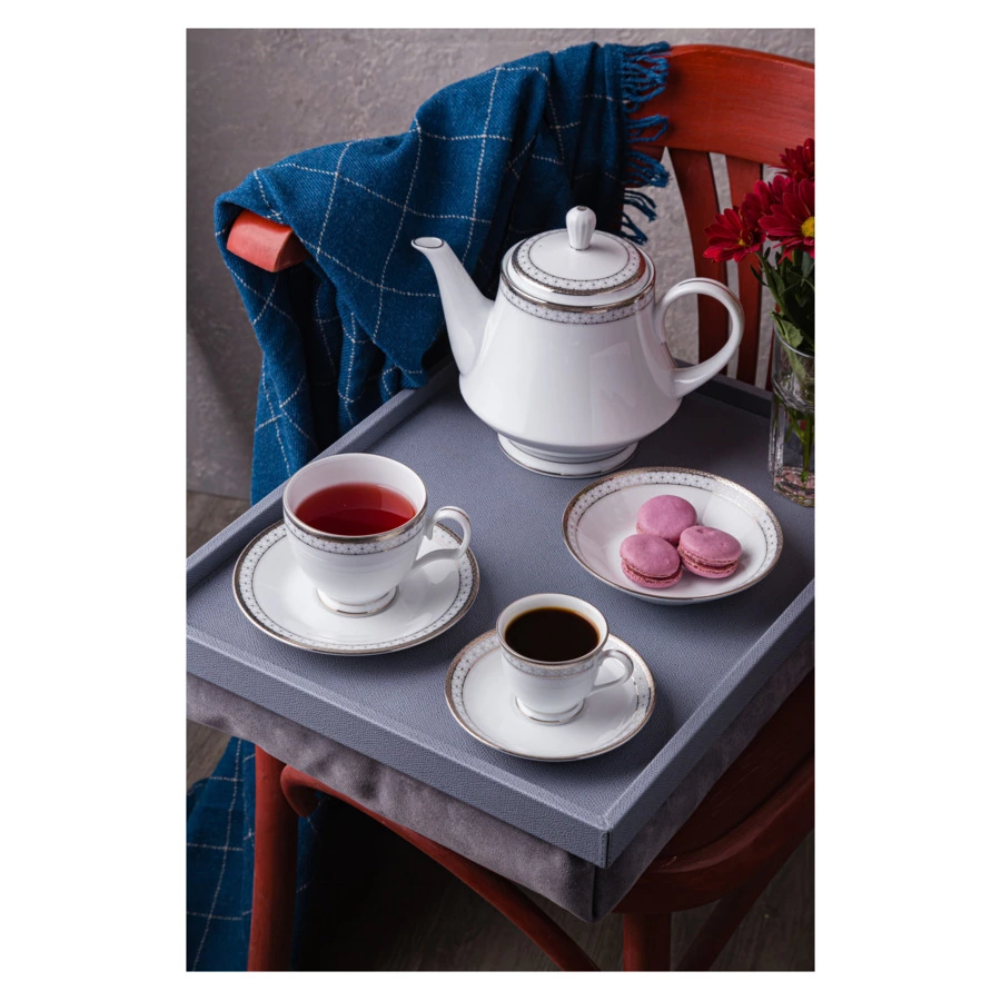 Чайник Noritake Рочестер Платиновый кант 1,1 л