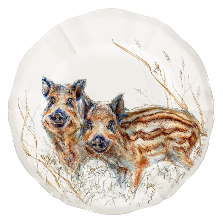 Набор тарелок пирожковых Gien Солонь 16,5 см, 4 шт, фаянс