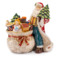 Шкатулка Lamart Санта с мешком 27см, керамика, ручная роспись