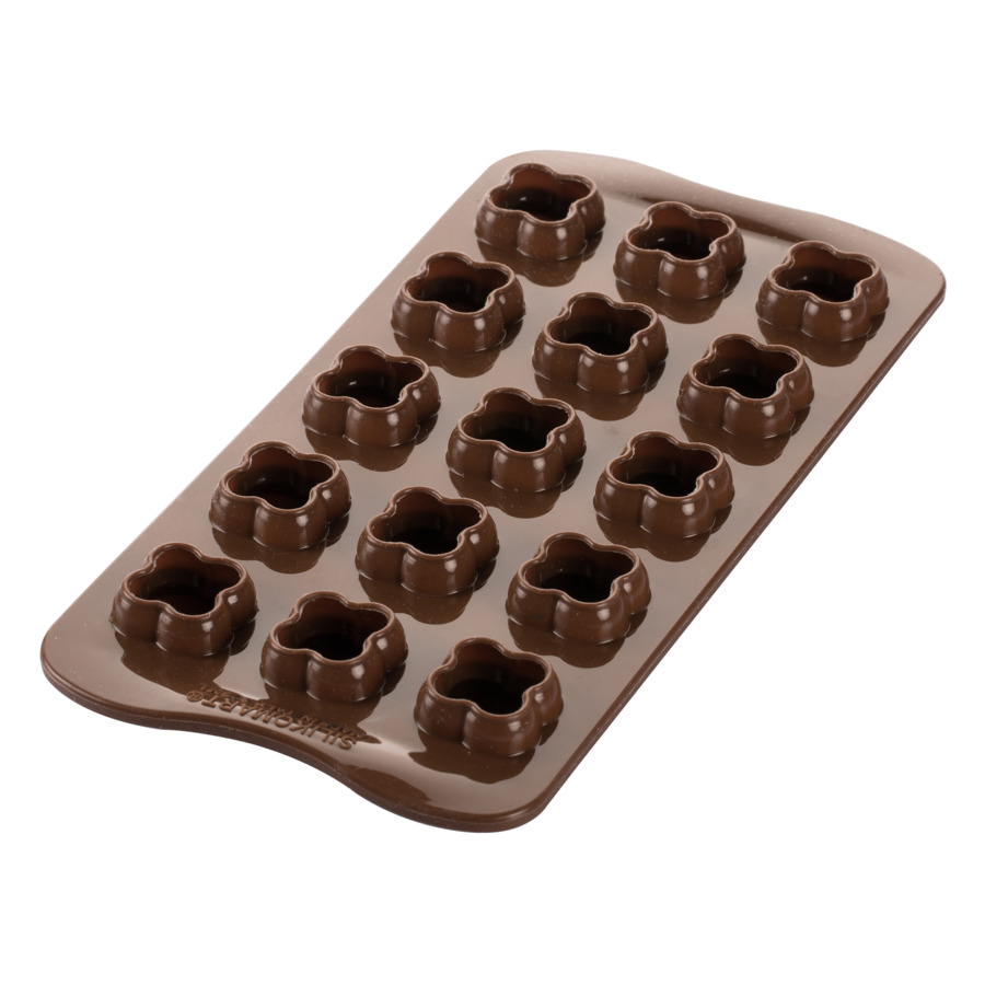 Форма для приготовления 3D конфет Silikomart Шоколадная игра