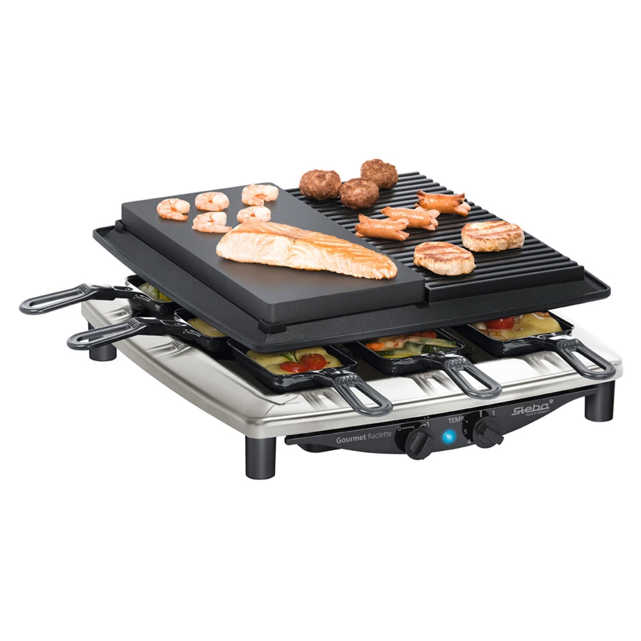 Раклетница Steba RC 4 PLUS DELUXE CHROME