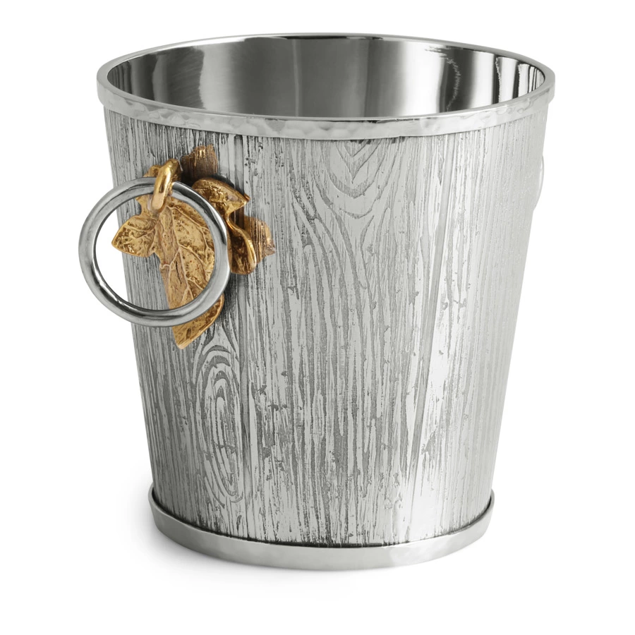 Ведерко для льда Michael Aram Плющ и дуб 10 см, сталь нержавеющая