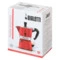 Кофеварка гейзерная Bialetti Moka Express Красная 3 чашки