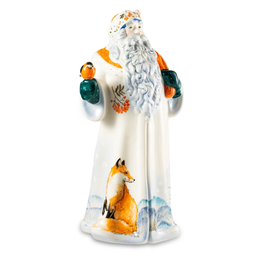 Набор Терра керамос Дед Мороз и Снегурочка, фарфор, подглазурная роспись