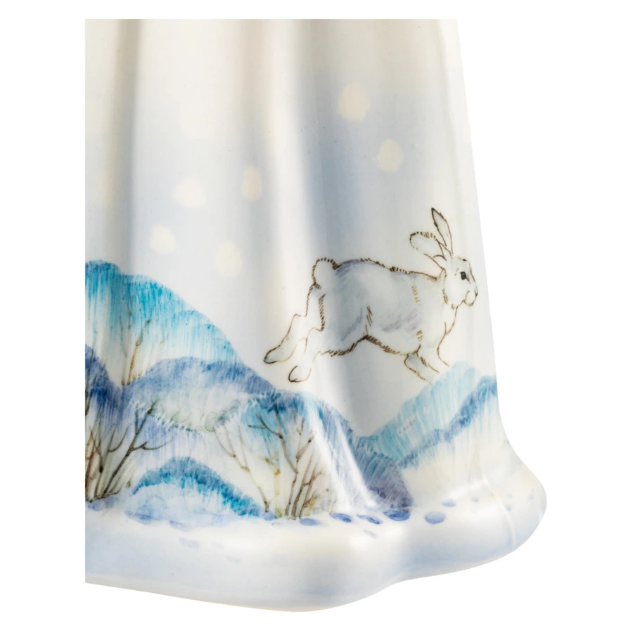 Набор Терра керамос Дед Мороз и Снегурочка, фарфор, подглазурная роспись