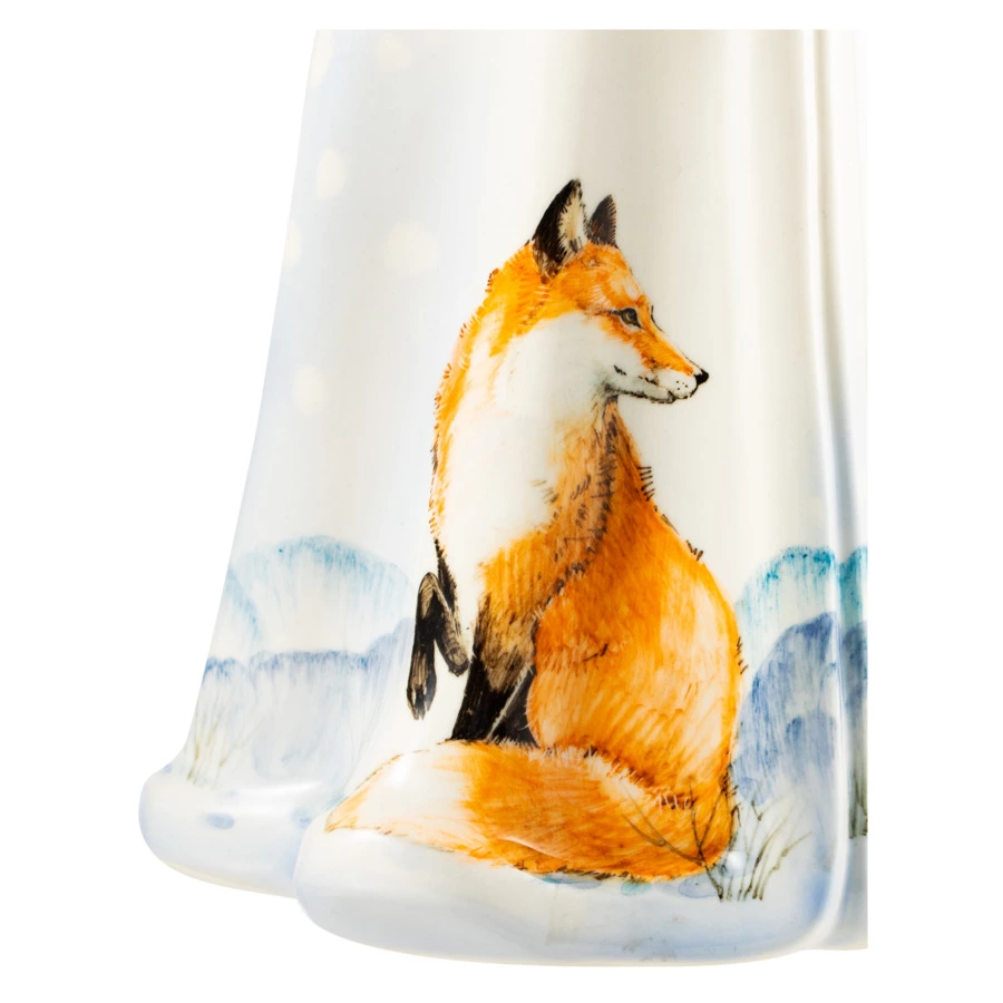 Набор Терра керамос Дед Мороз и Снегурочка, фарфор, подглазурная роспись