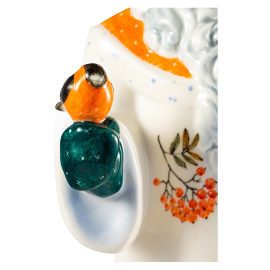 Набор Терра керамос Дед Мороз и Снегурочка, фарфор, подглазурная роспись