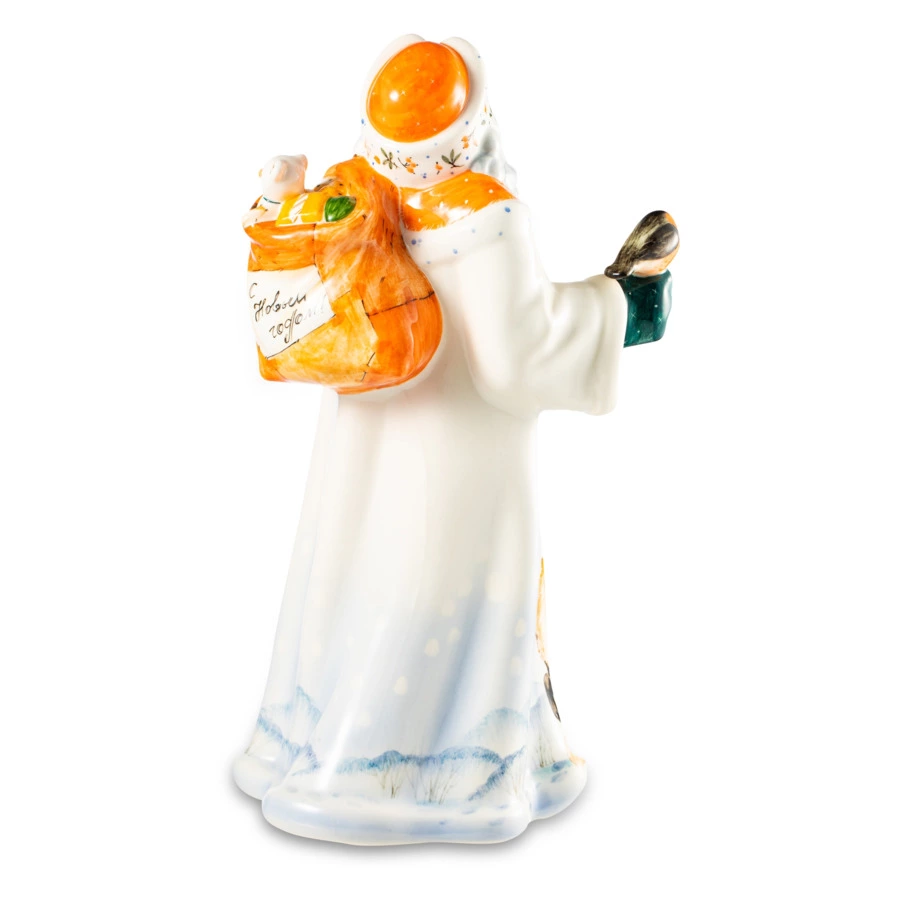 Набор Терра керамос Дед Мороз и Снегурочка, фарфор, подглазурная роспись