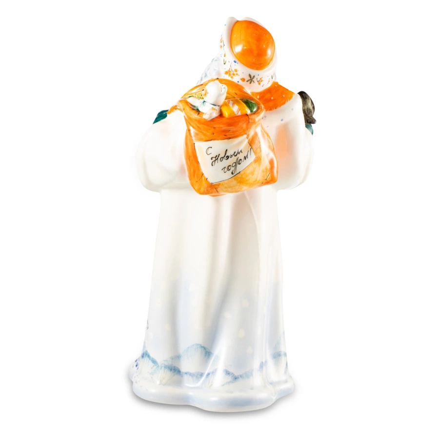 Набор Терра керамос Дед Мороз и Снегурочка, фарфор, подглазурная роспись