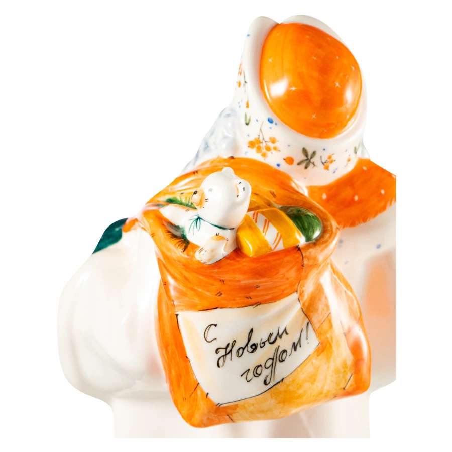 Набор Терра керамос Дед Мороз и Снегурочка, фарфор, подглазурная роспись