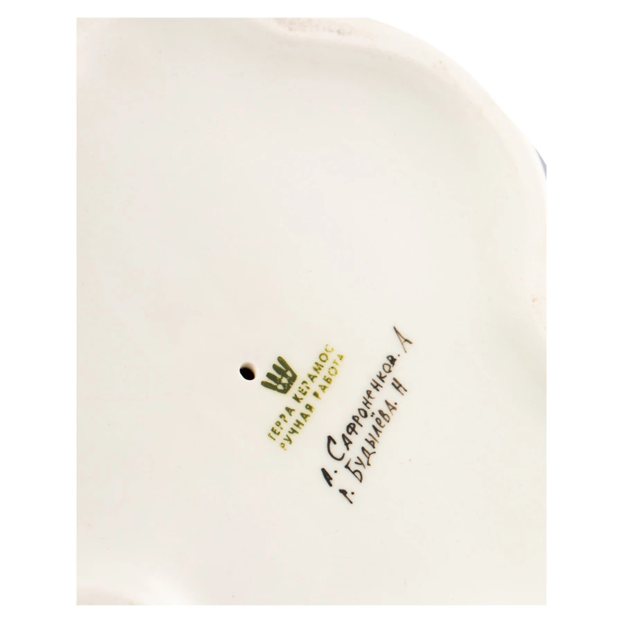 Набор Терра керамос Дед Мороз и Снегурочка, фарфор, подглазурная роспись