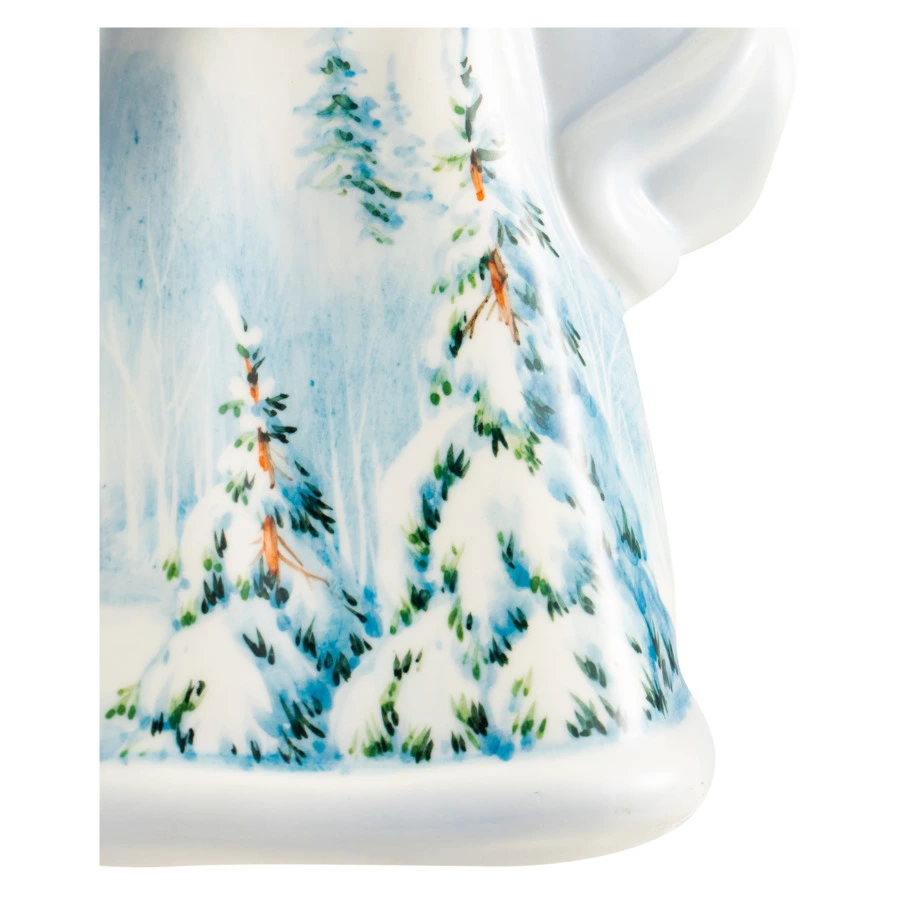 Набор Терра керамос Дед Мороз и Снегурочка, фарфор, подглазурная роспись