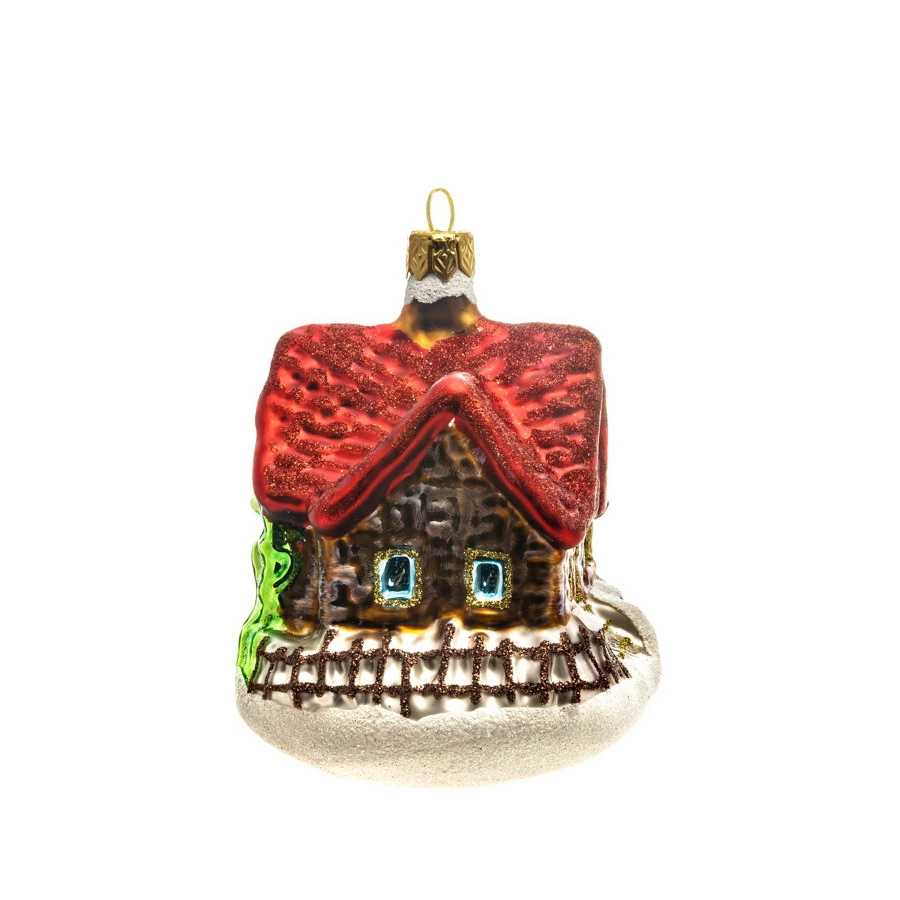 Игрушка елочная Impuls Избушка сказочная