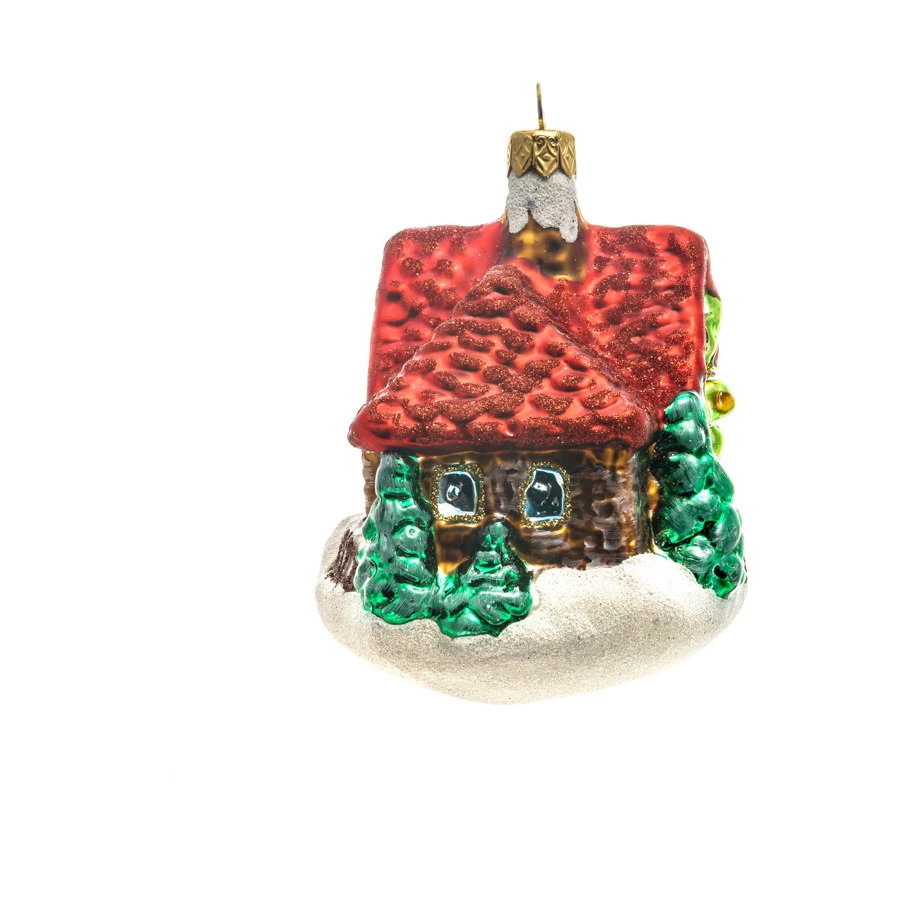 Игрушка елочная Impuls Избушка сказочная