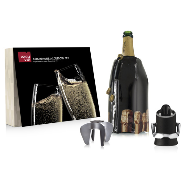 Набор подарочный для шампанского Vacu Vin Champagne 3 предмета