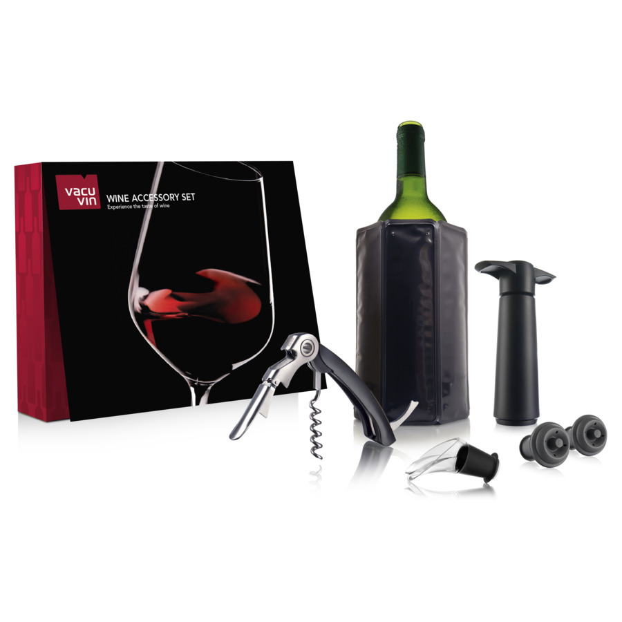 Набор подарочный для вина Vacu Vin Experience 6 предметов, под.упк вакуумный насос для вина бордо 2 пробки ghidini