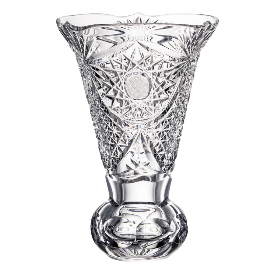 Ваза для цветов ГХЗ Мелиса 18 см, хрусталь