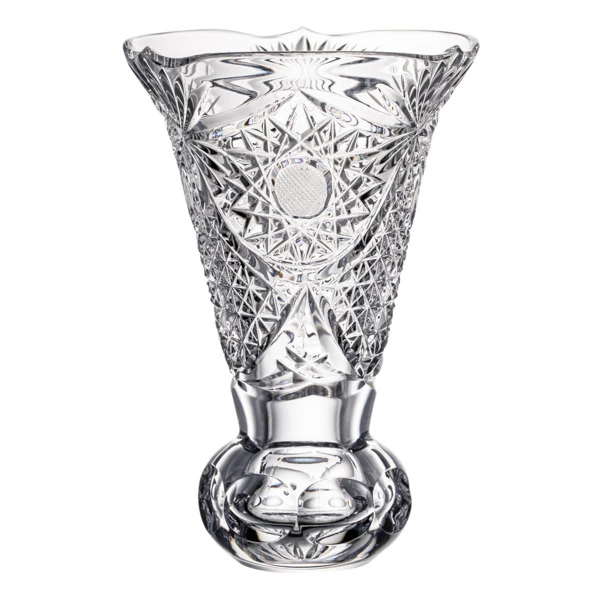 Ваза для цветов ГХЗ Мелиса 18 см, хрусталь