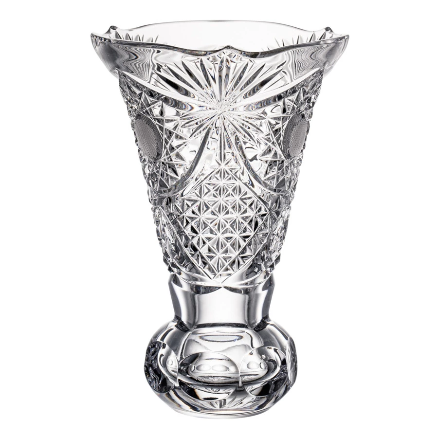 Ваза для цветов ГХЗ Мелиса 18 см, хрусталь