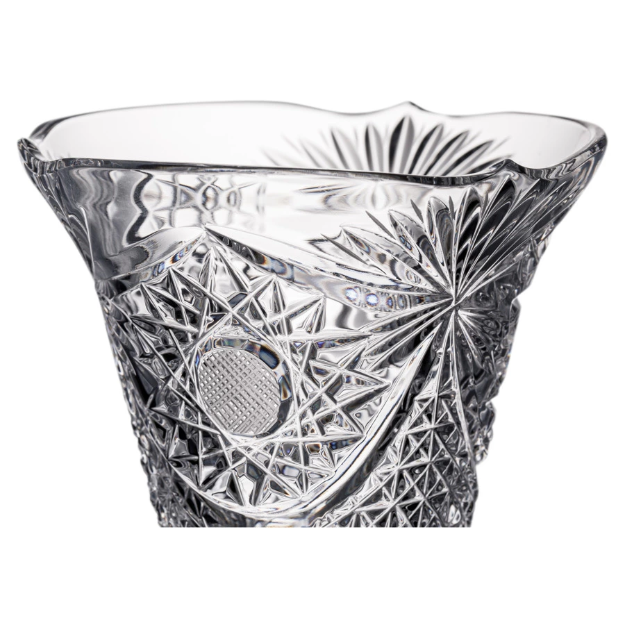 Ваза для цветов ГХЗ Мелиса 18 см, хрусталь