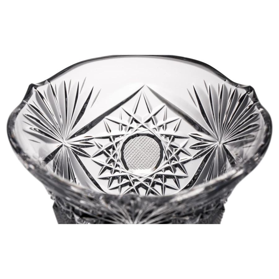 Ваза для цветов ГХЗ Мелиса 18 см, хрусталь