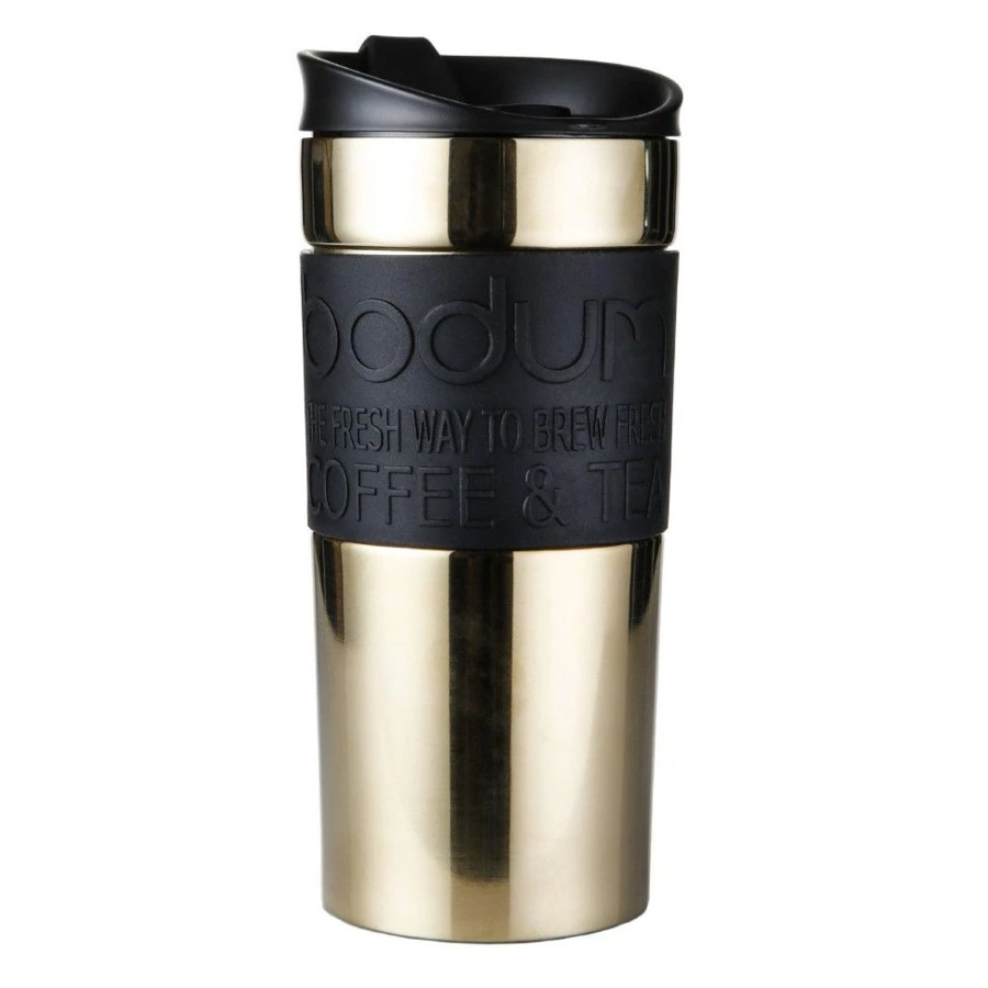 Кружка дорожная BODUM Travel 0.35 л. золото