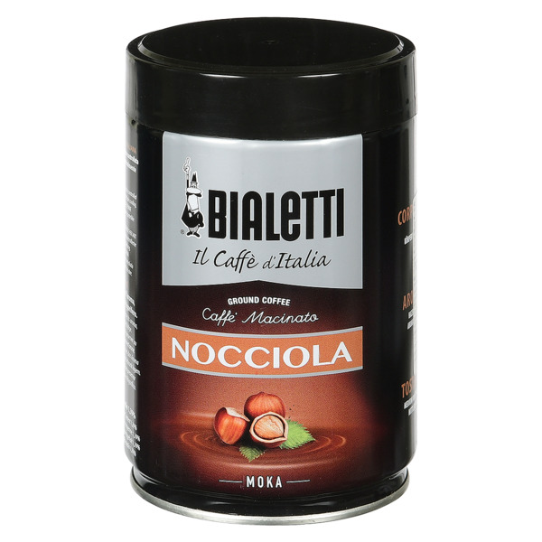 Кофе молотый Bialetti Moka Nocciola Hazelnut  250г  ж/б