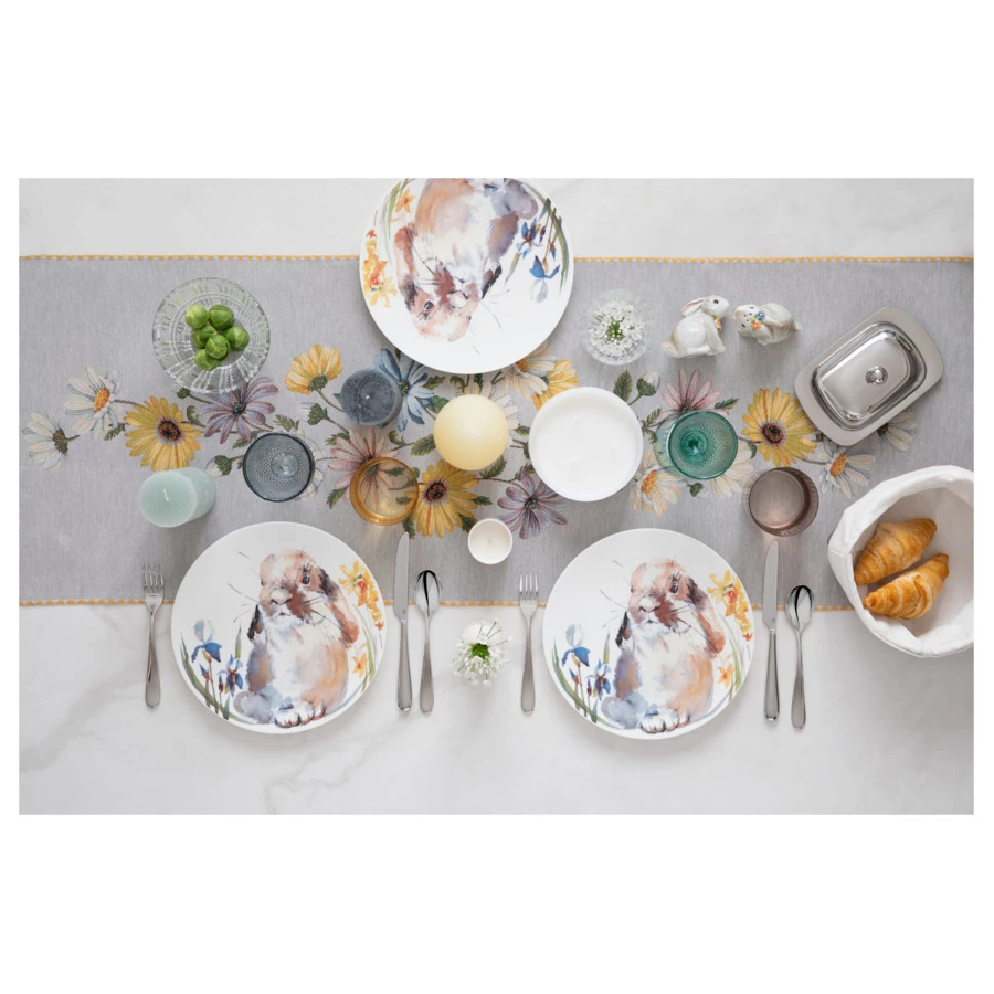 Хлебница со съемным мешочком из льна ADJ 20х20х9 см, кожа натуральная, пепельная роза