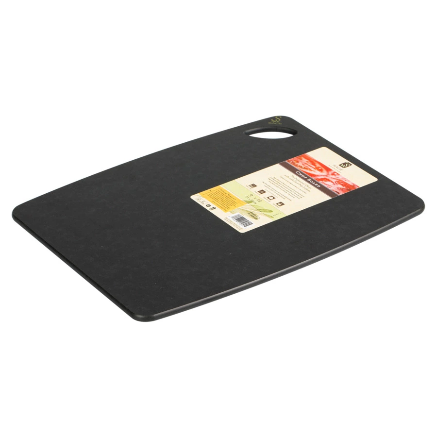 Доска разделочная Sage 30х23 см, древесный композит, графитовая