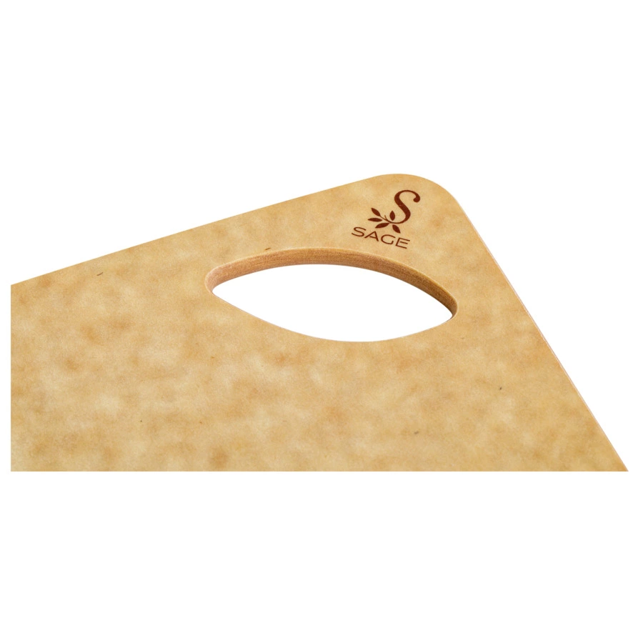 Доска разделочная Sage 30х30 см, древесный композит, бежевая