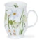 Кружка Dunoon Белые первоцветы Саффолк 310 мл, фарфор костяной