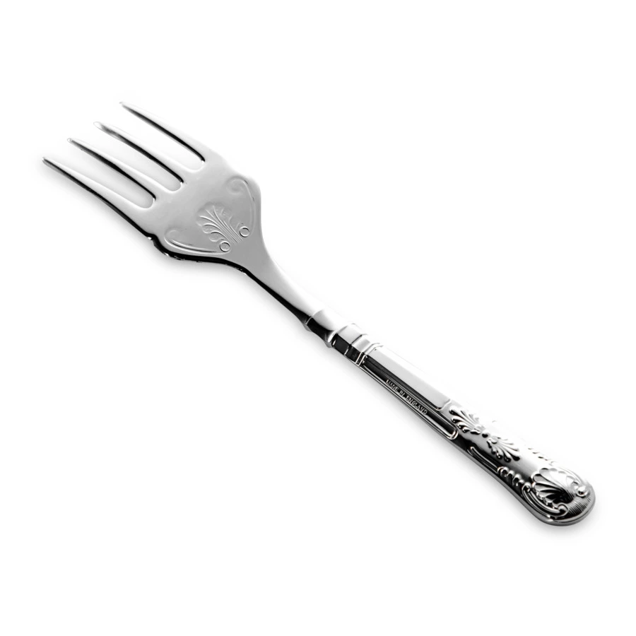 Набор для сервировки торта Queen Anne 3 предмета, лопатка, вилка, нож, сталь, посеребрение
