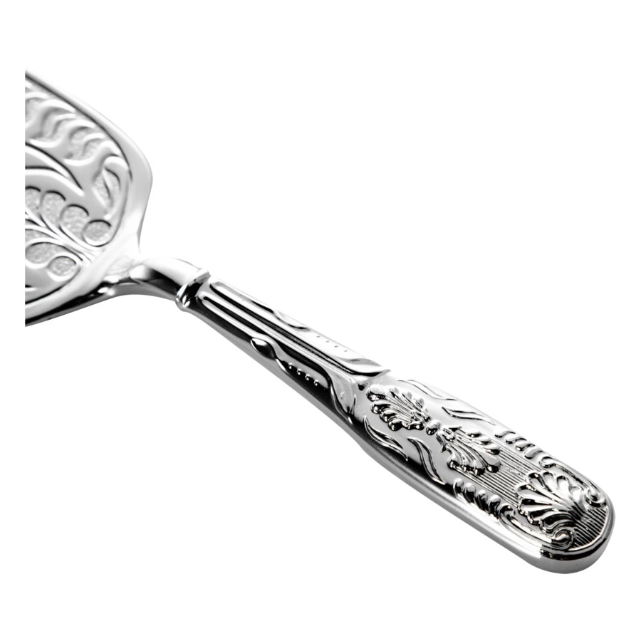 Набор для сервировки торта Queen Anne 3 предмета, лопатка, вилка, нож, сталь, посеребрение
