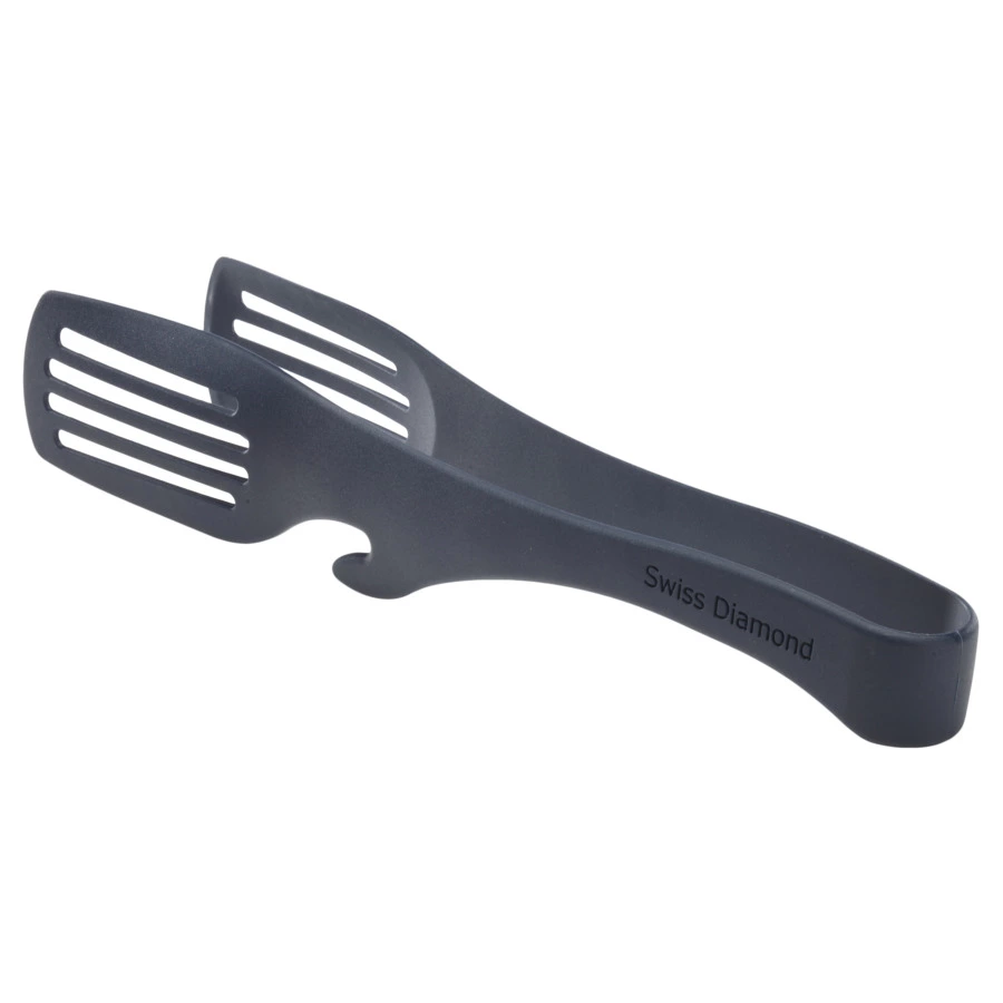 Щипцы Swiss Diamond 32см, пластик, черные