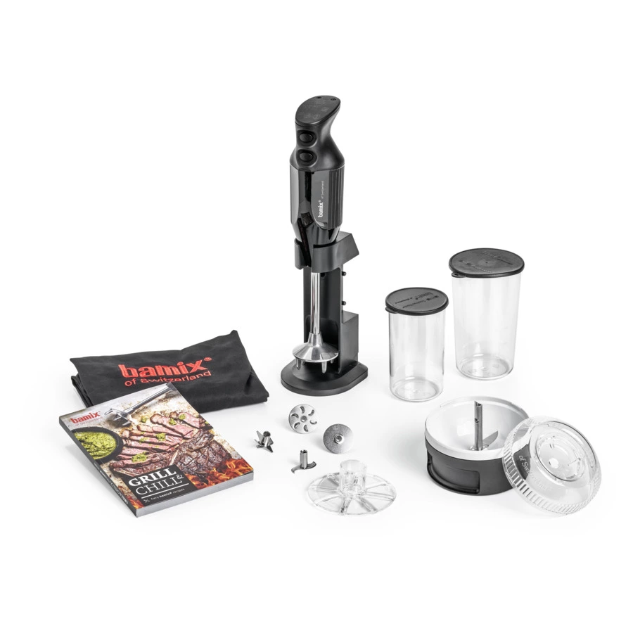 Блендер BAMIX DeLuxe M200 BBQ Black