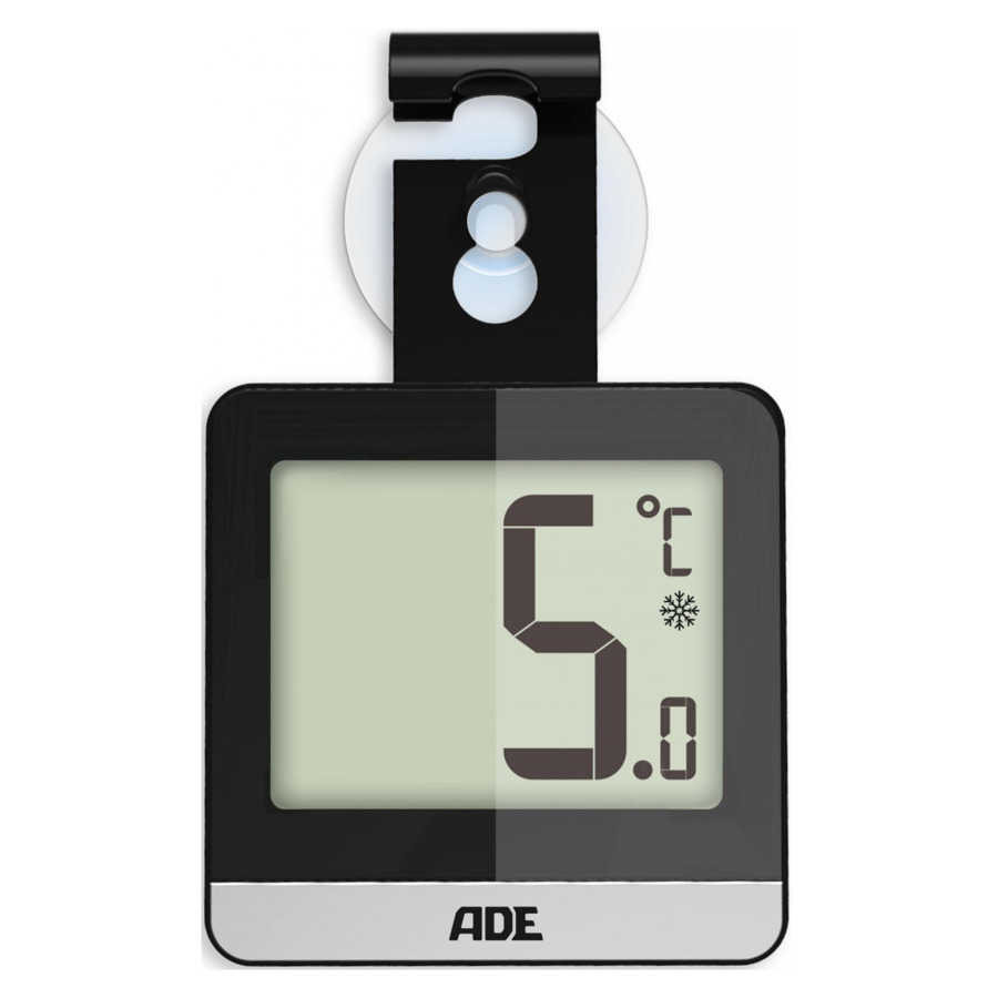 Термометр для холодильника ADE (черный)