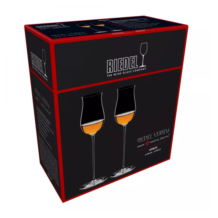 Набор рюмок для крепких напитков Riedel Veritas Spirits 170мл, 2шт, стекло хрустальное