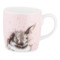 Кружка Royal Worcester Забавная фауна, Кролик 400 мл, розовая