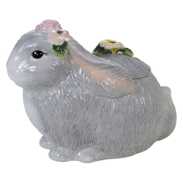 Банка для печенья 3D Certified Int. Милый кролик 20 см, керамика