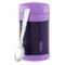 Термос детский THERMOS F3024PU с ложкой, 470 мл, сталь нержавеющая, фиолетовый, п/к (656704)