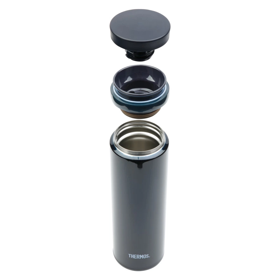 Термокружка THERMOS JNO-500-BK, 500мл, нержавеющая сталь, черная, п/к (933409)
