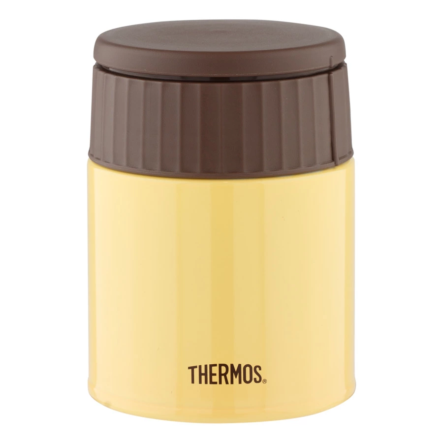 Термос THERMOS JBQ-400-BNN, 400 мл, нержавеющая сталь, желтый, п/к (924704)