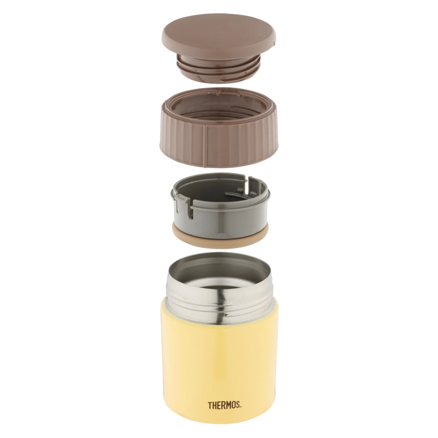 Термос THERMOS JBQ-400-BNN, 400 мл, нержавеющая сталь, желтый, п/к (924704)