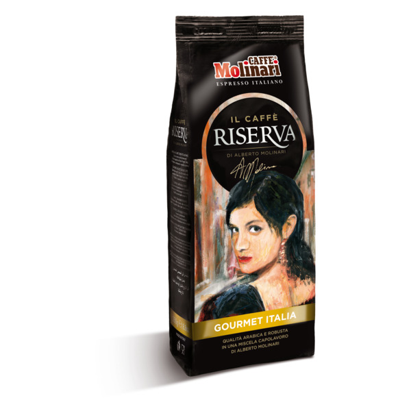 Кофе Molinari молотый RISERVA "GOURMET ITALIA"/Гурмэ Италия/пакет (250гр)
