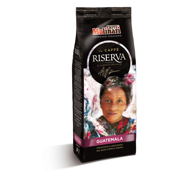 Кофе Molinari молотый RISERVA "GUATEMALA"/Гватемала/пакет (250 г.)