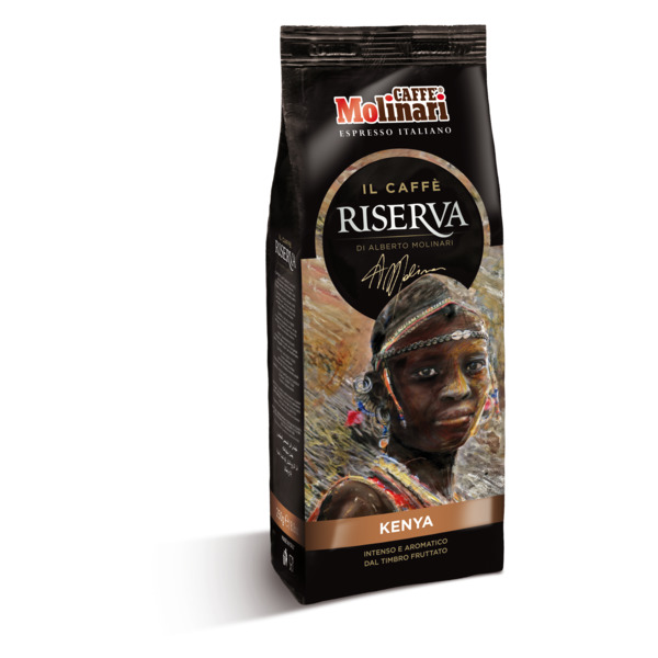 Кофе молотый Molinari RISERVA "KENYA"/Кения/пакет (250 г.)